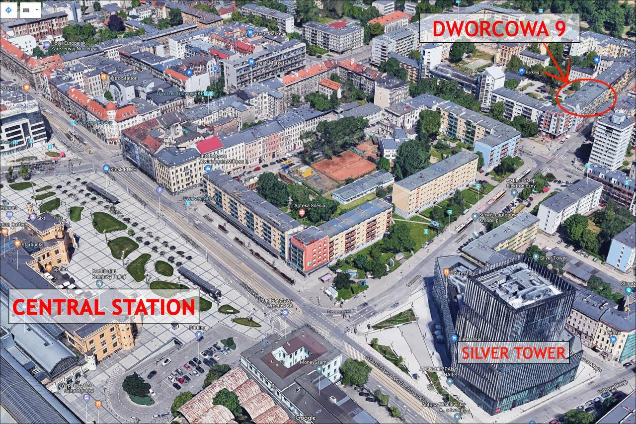 Terra Studio Dworcowa Lägenhet Wrocław Exteriör bild